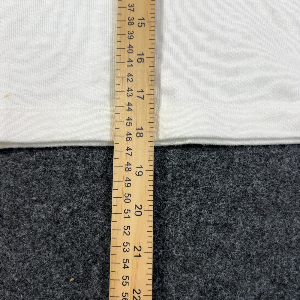 Buck Mason White Field-Spec Boyfriend Crop Tee Womens Sz Small NWI Msrp55 [AF28] - Picture 16 of 16